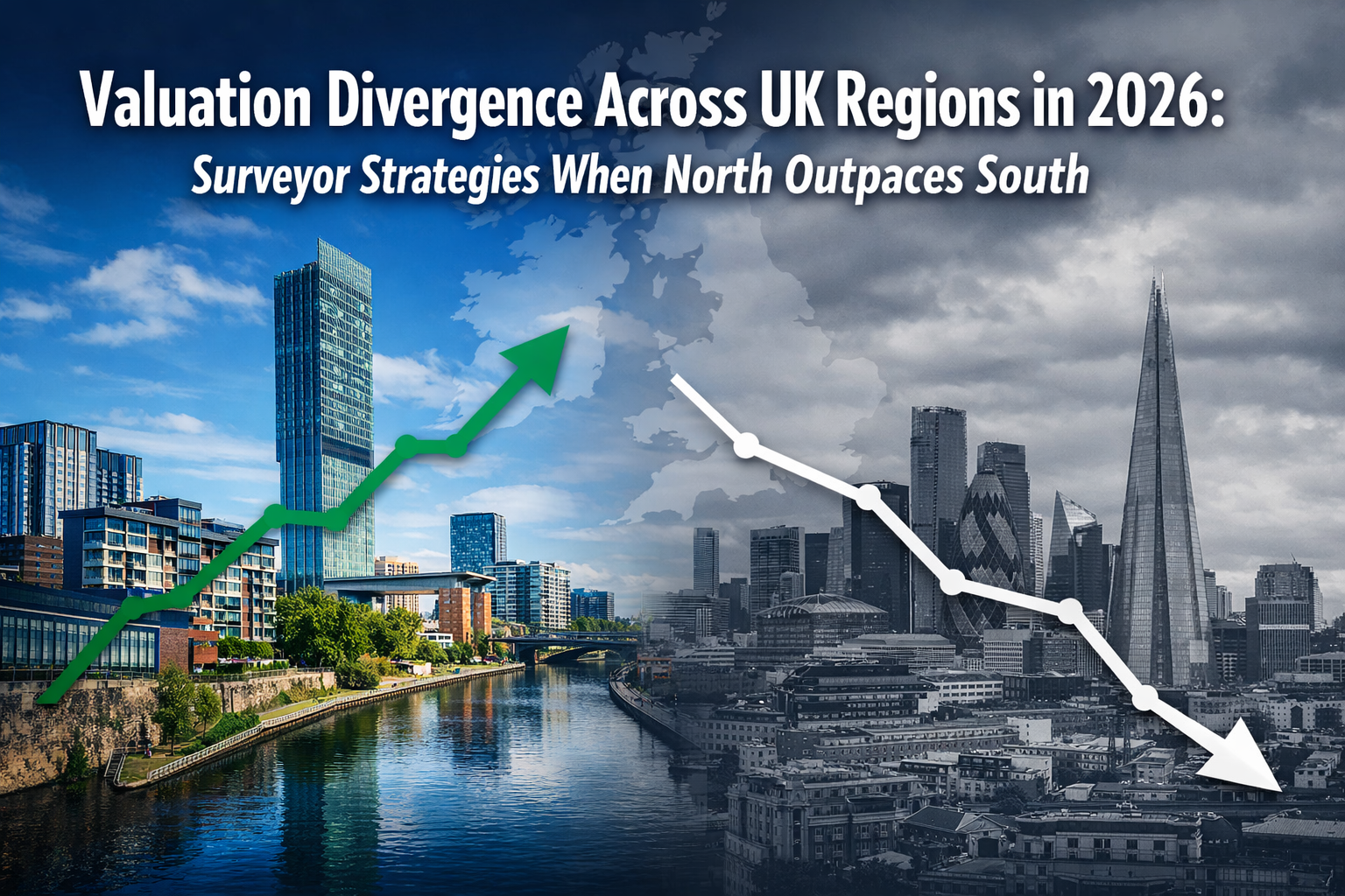 Valuation Divergence Across UK Regions in 2026: Surveyor Strategies When North Outpaces South