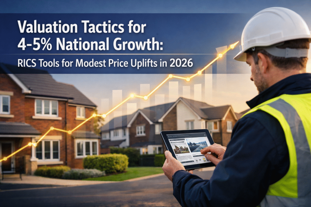 Valuation Tactics for 4-5% National Growth: RICS Tools for Modest Price Uplifts in 2026