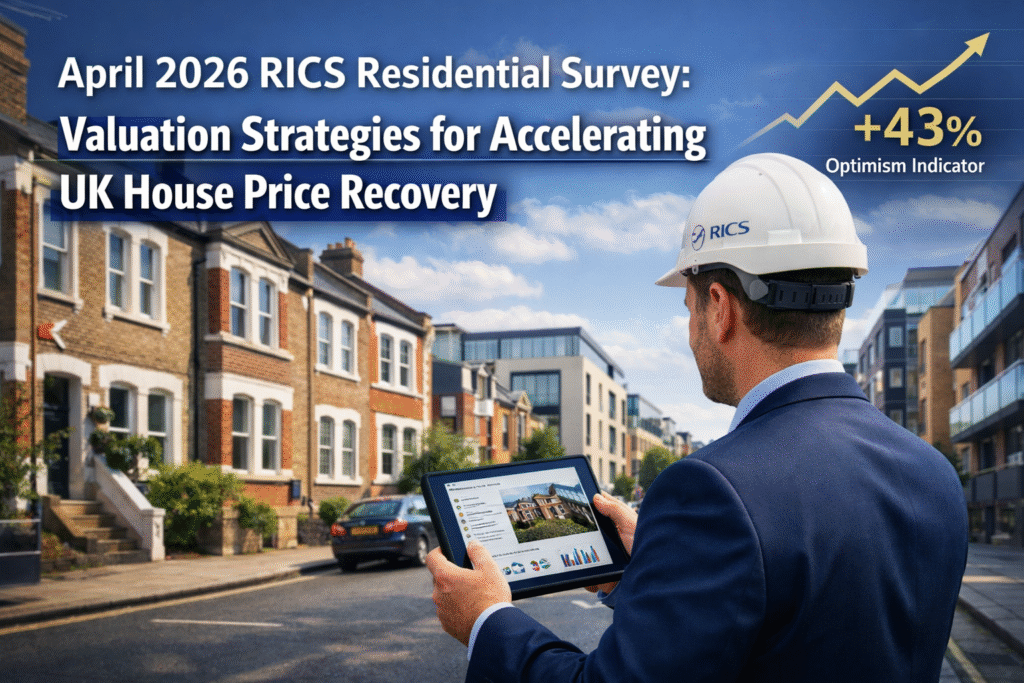 April 2026 RICS Residential Survey: Valuation Strategies for Accelerating UK House Price Recovery