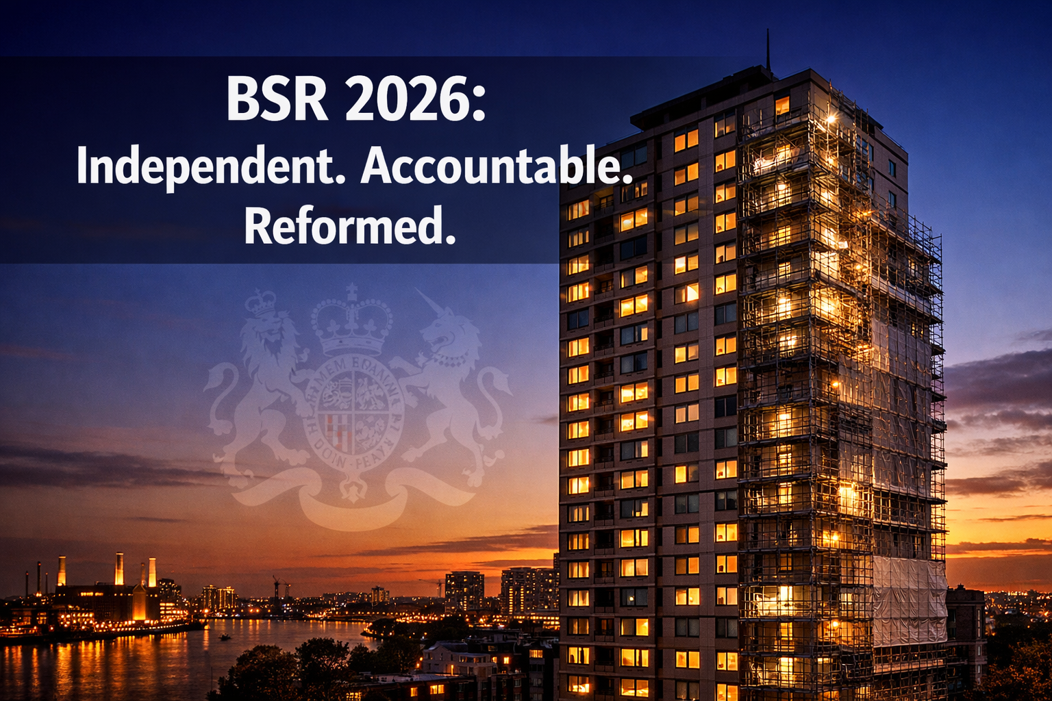 Building Safety Regulator independent statutory body 2026 reform