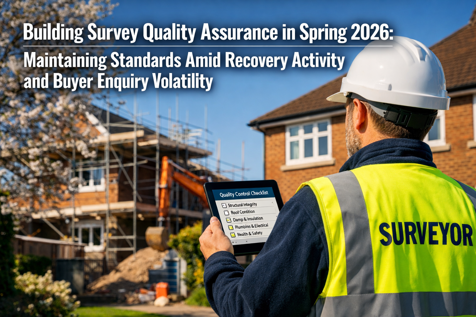 Building Survey Quality Assurance in Spring 2026: Maintaining Standards Amid Recovery Activity and Buyer Enquiry Volatility
