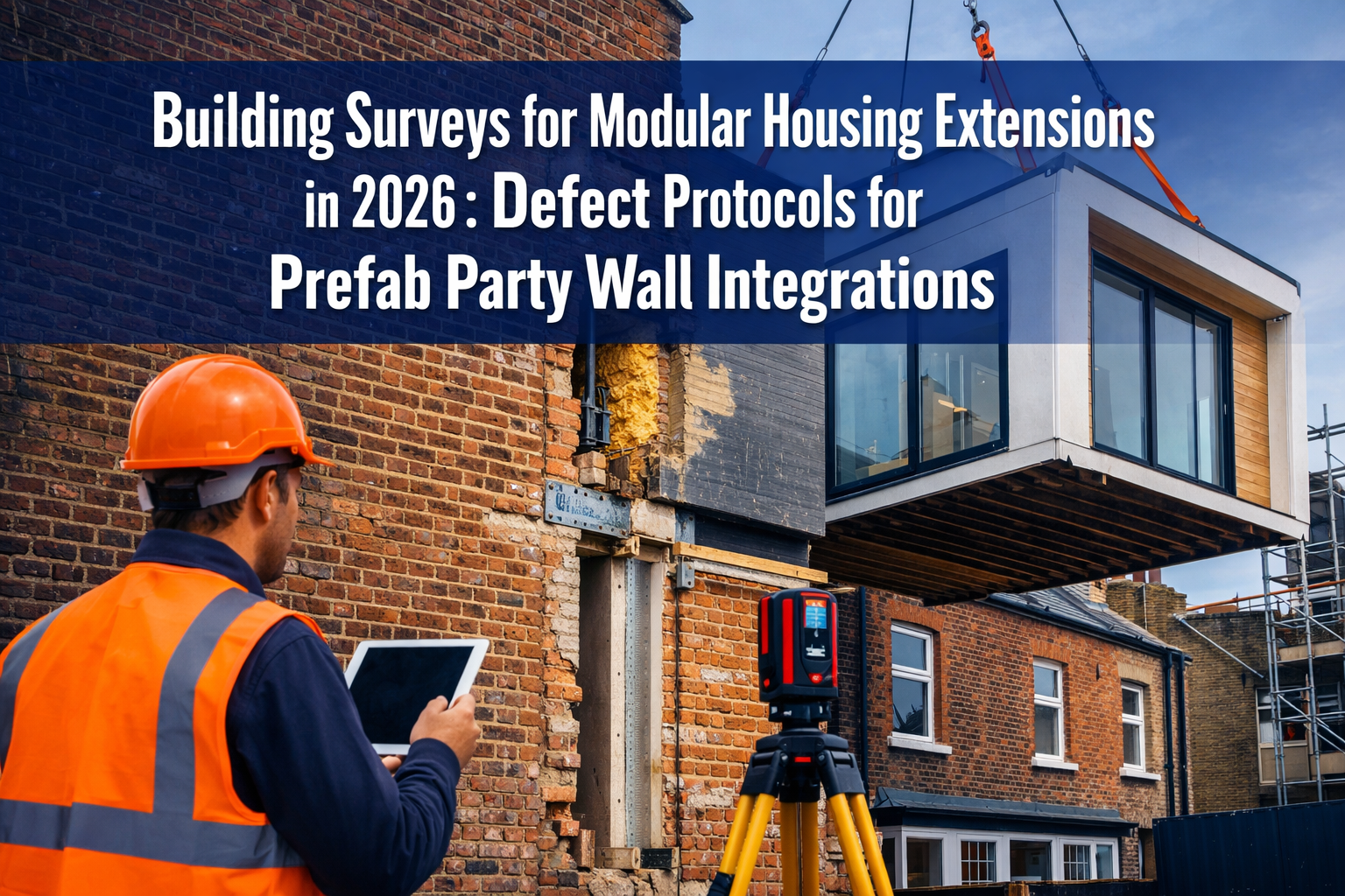 Building Surveys for Modular Housing Extensions in 2026: Defect Protocols for Prefab Party Wall Integrations