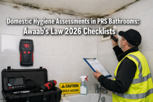 Domestic Hygiene Assessments in PRS Bathrooms: Awaab’s Law 2026 Checklists for Building Surveyors