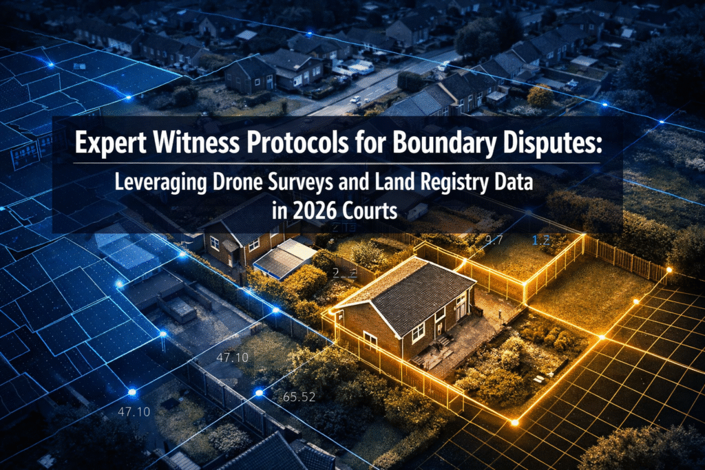 Expert Witness Protocols for Boundary Disputes: Leveraging Drone Surveys and Land Registry Data in 2026 Courts