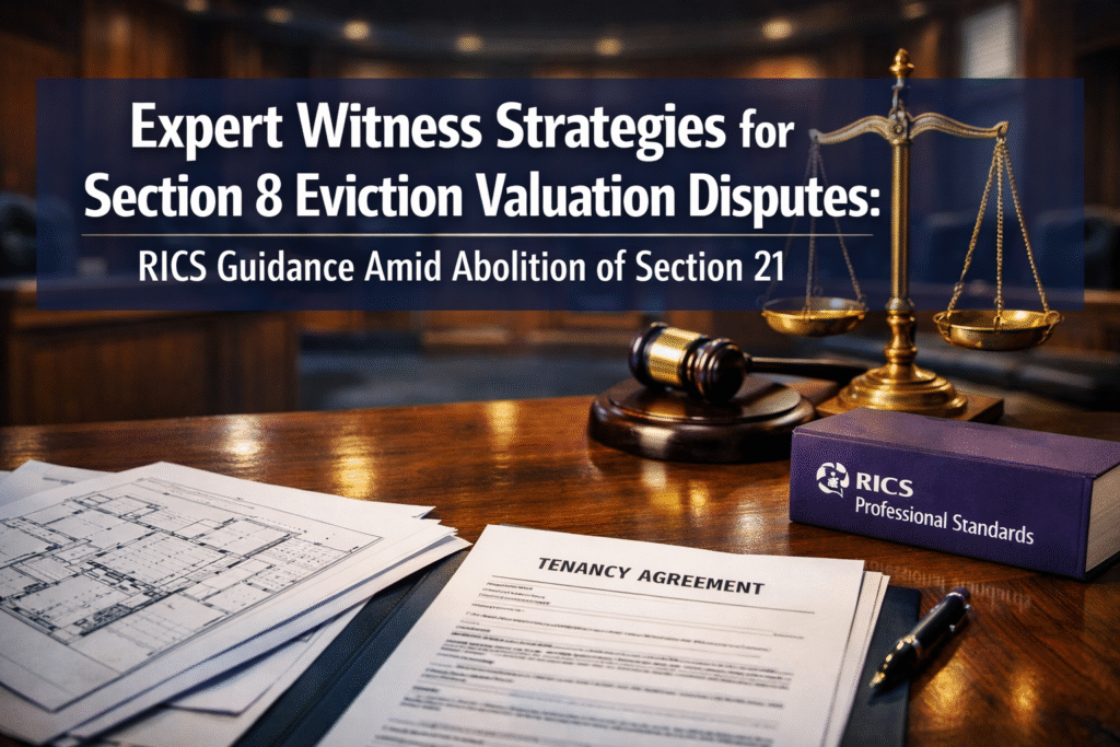 Expert Witness Strategies for Section 8 Eviction Valuation Disputes: RICS Guidance Amid Abolition of Section 21