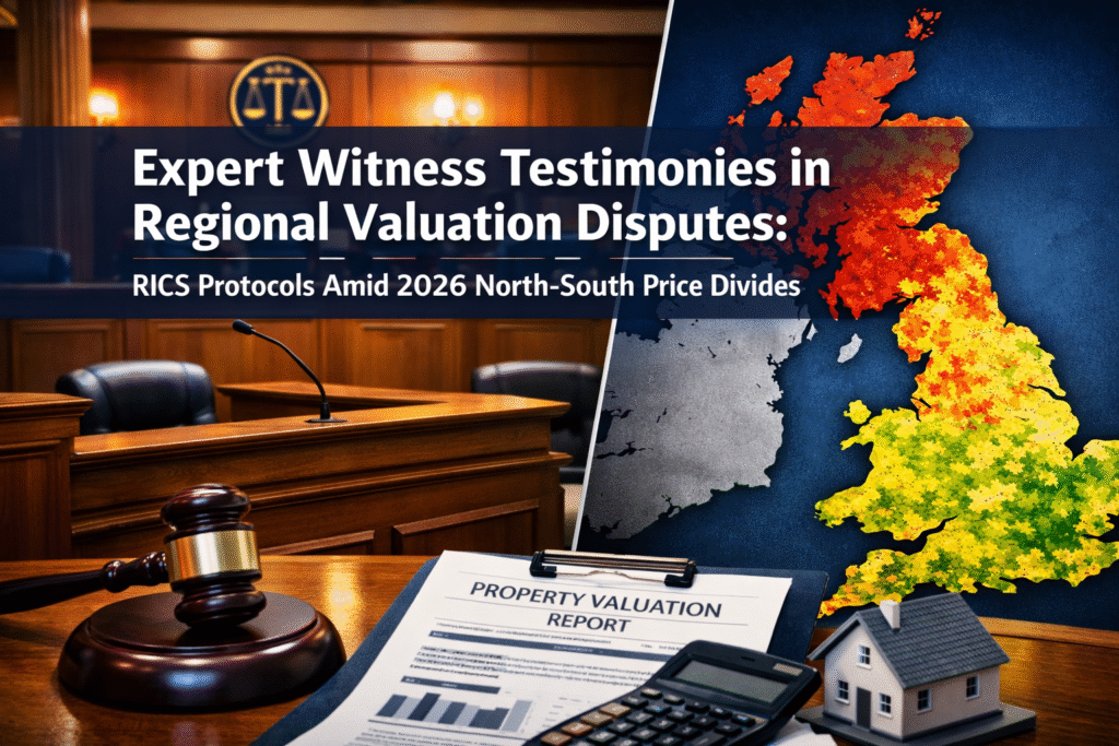 Expert Witness Testimonies in Regional Valuation Disputes: RICS Protocols Amid 2026 North-South Price Divides