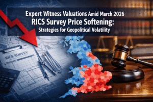Expert Witness Valuations Amid March 2026 RICS Survey Price Softening: Strategies for Geopolitical Volatility
