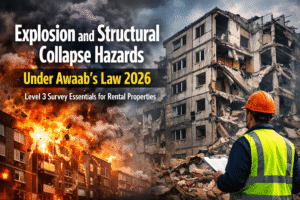 Explosion and Structural Collapse Hazards Under Awaab’s Law 2026: Level 3 Survey Essentials for Rental Properties