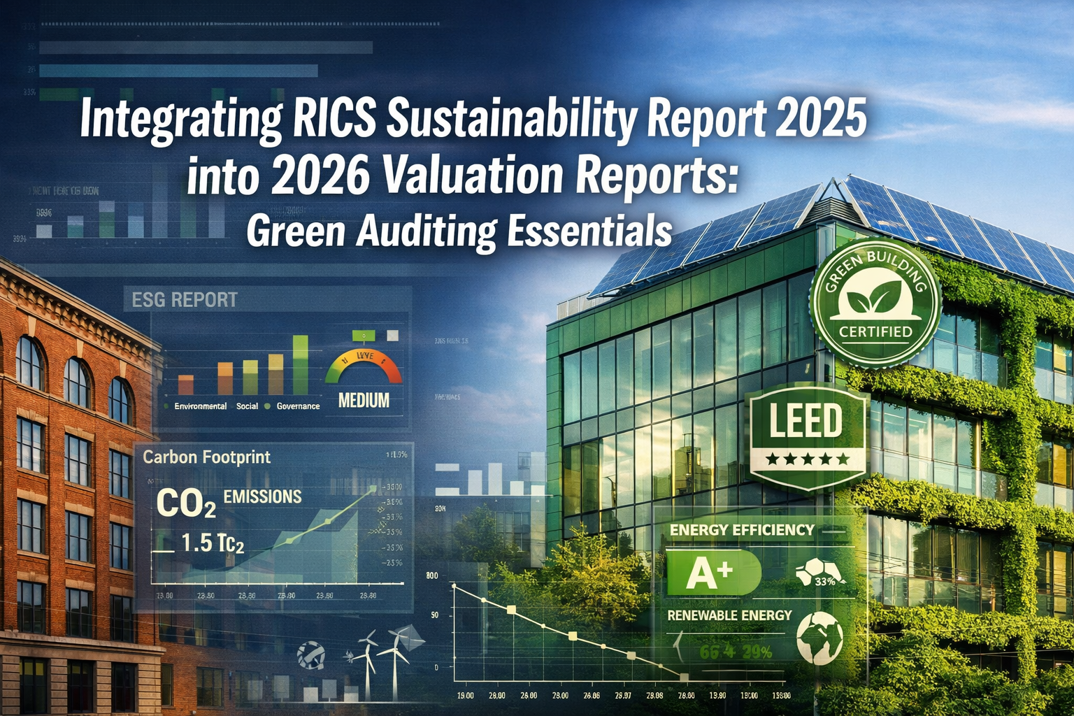 Integrating RICS Sustainability Report 2025 into 2026 Valuation Reports: Green Auditing Essentials
