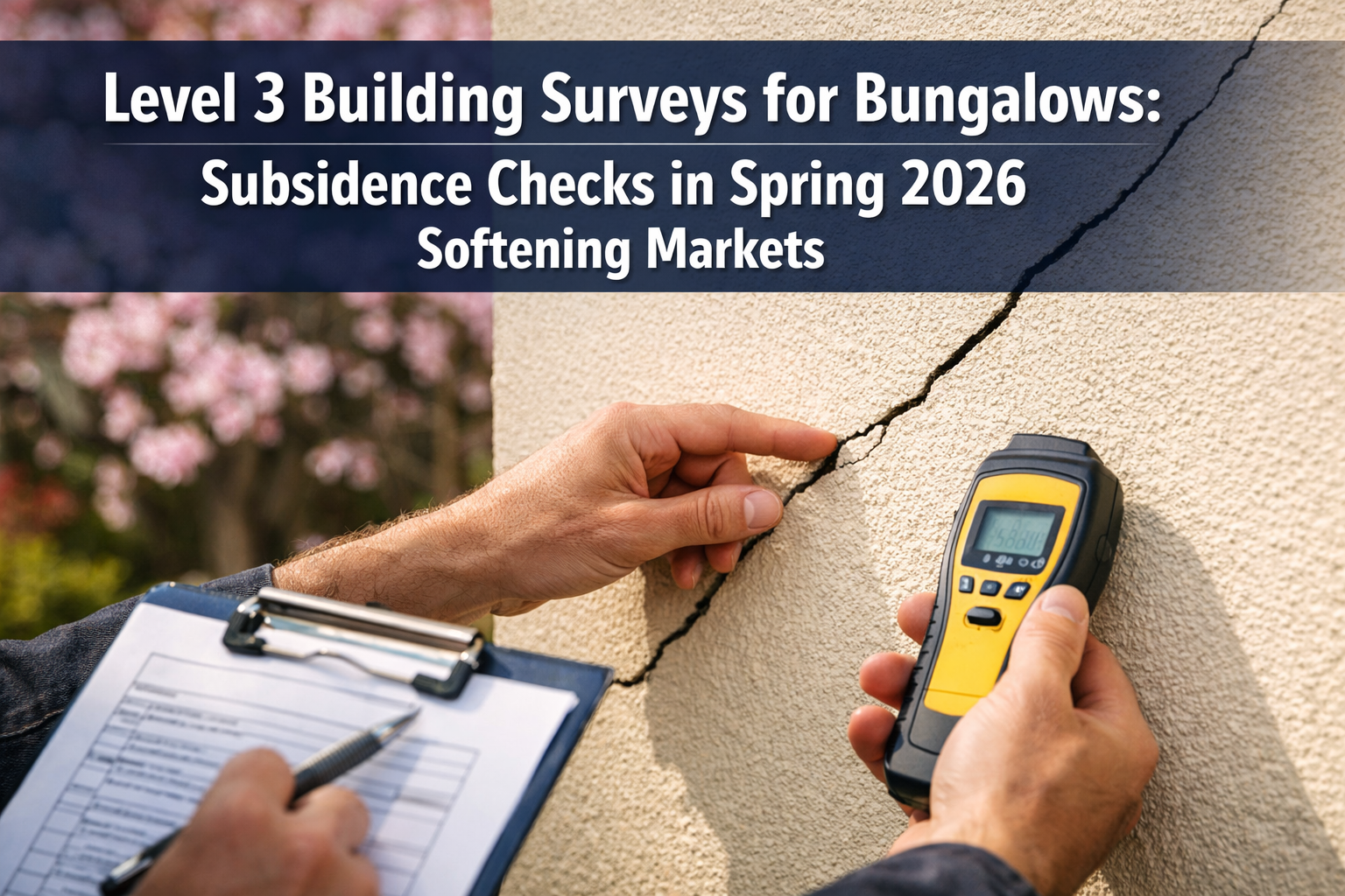Level 3 Building Surveys for Bungalows Under Spring 2026 Weak Enquiries: Subsidence Checks in Softening Markets