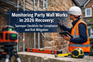 Monitoring Party Wall Works in 2026 Recovery: Surveyor Checklists for Compliance and Risk Mitigation