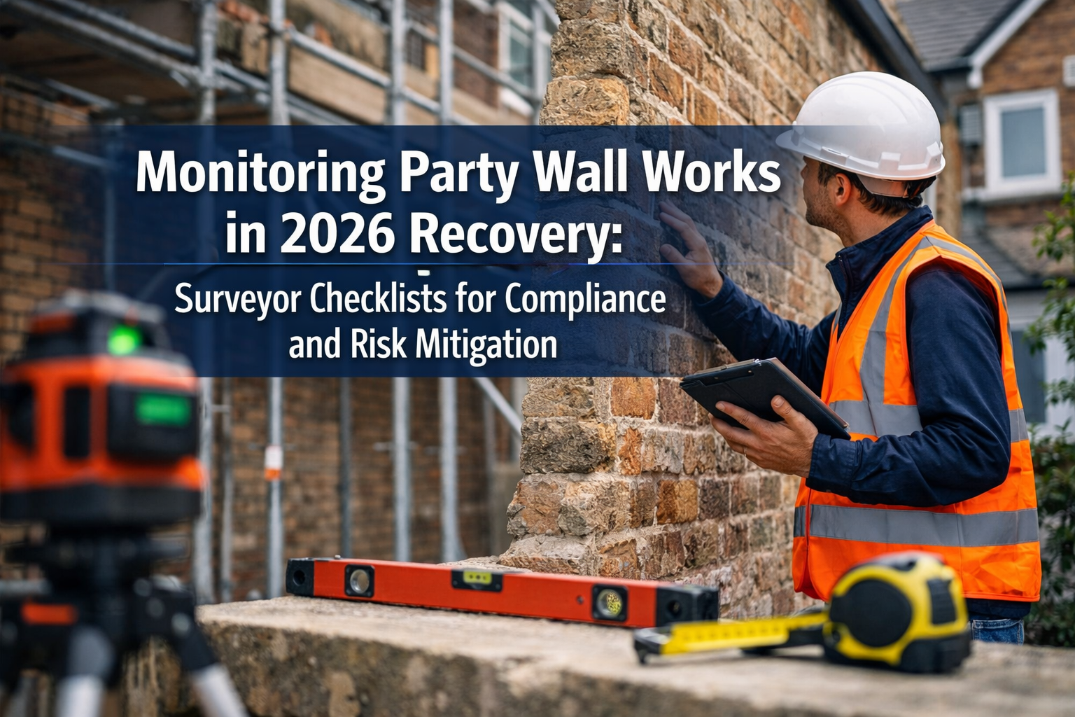 Monitoring Party Wall Works in 2026 Recovery: Surveyor Checklists for Compliance and Risk Mitigation