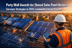Party Wall Awards for Shared Solar Panel Arrays: Surveyor Strategies in 2026 Community Energy Projects
