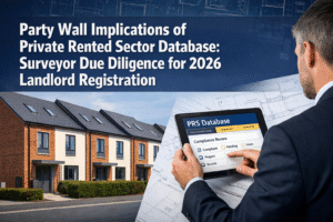 Party Wall Implications of Private Rented Sector Database: Surveyor Due Diligence for 2026 Landlord Registration