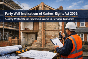 Party Wall Implications of Renters’ Rights Act 2026: Survey Protocols for Extension Works in Periodic Tenancies