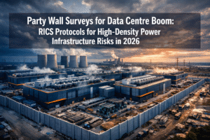 Party Wall Surveys for Data Centre Boom: RICS Protocols for High-Density Power Infrastructure Risks in 2026