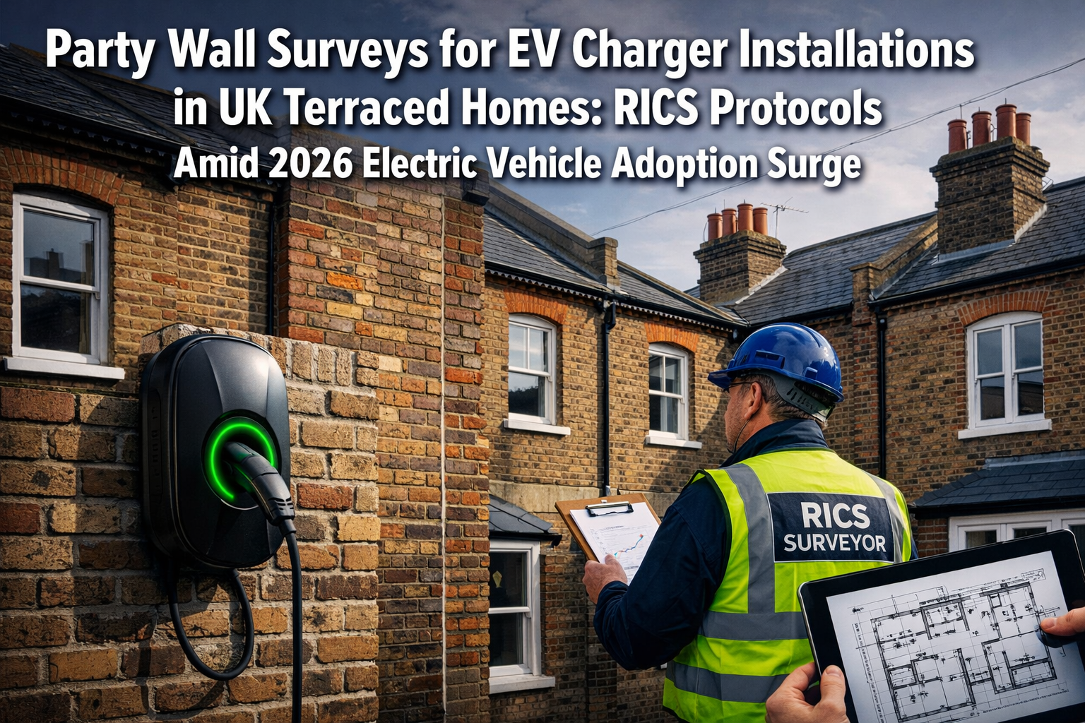 Party Wall Surveys for EV Charger Installations in UK Terraced Homes: RICS Protocols Amid 2026 Electric Vehicle Adoption Surge