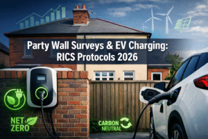 Party Wall Surveys for EV Charging Point Installations: RICS Protocols Amid 2026 Net Zero Mandates