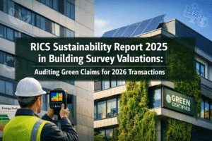 RICS Sustainability Report 2025 in Building Survey Valuations: Auditing Green Claims for 2026 Transactions