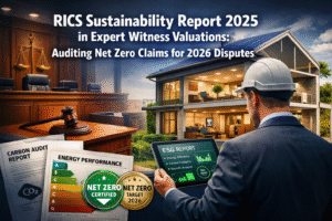 RICS Sustainability Report 2025 in Expert Witness Valuations: Auditing Net Zero Claims for 2026 Disputes