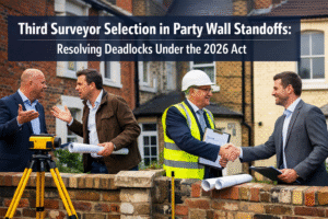 Third Surveyor Selection in Party Wall Standoffs: Resolving Deadlocks Under the 2026 Act
