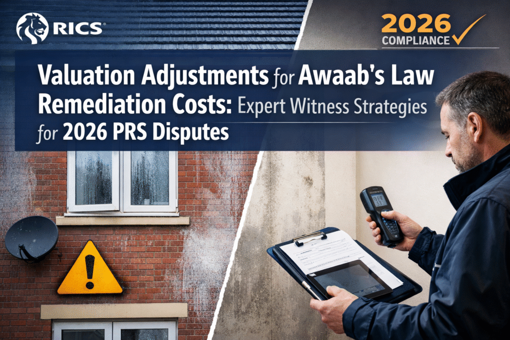 Valuation Adjustments for Awaab's Law Remediation Costs: Expert Witness Strategies for 2026 PRS Disputes