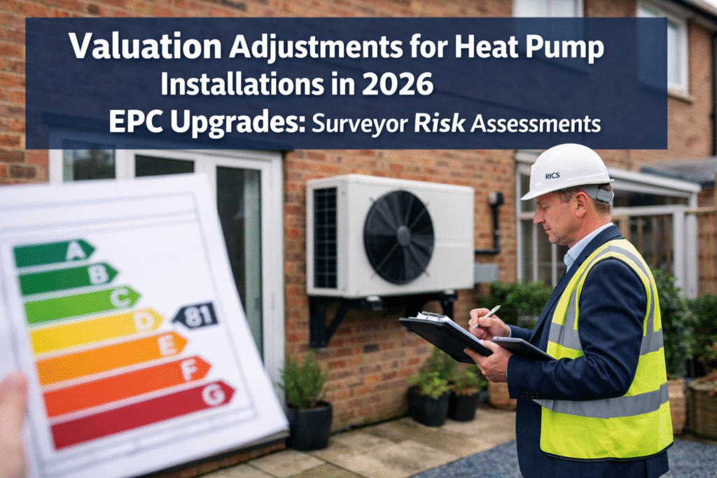 Valuation Adjustments for Heat Pump Installations in 2026 EPC Upgrades: Surveyor Risk Assessments