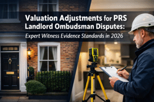 Valuation Adjustments for Private Rented Sector Landlord Ombudsman Disputes: Expert Witness Evidence Standards in 2026