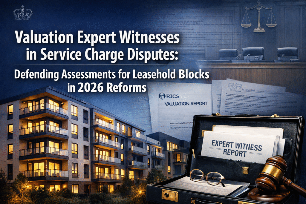 Valuation Expert Witnesses in Service Charge Disputes: Defending Assessments for Leasehold Blocks in 2026 Reforms