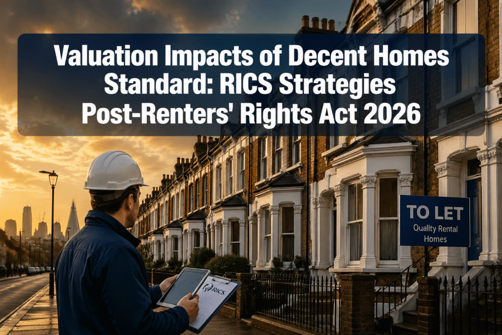 Valuation Impacts of Decent Homes Standard Extension to PRS: RICS Strategies Post-Renters’ Rights Act May 2026