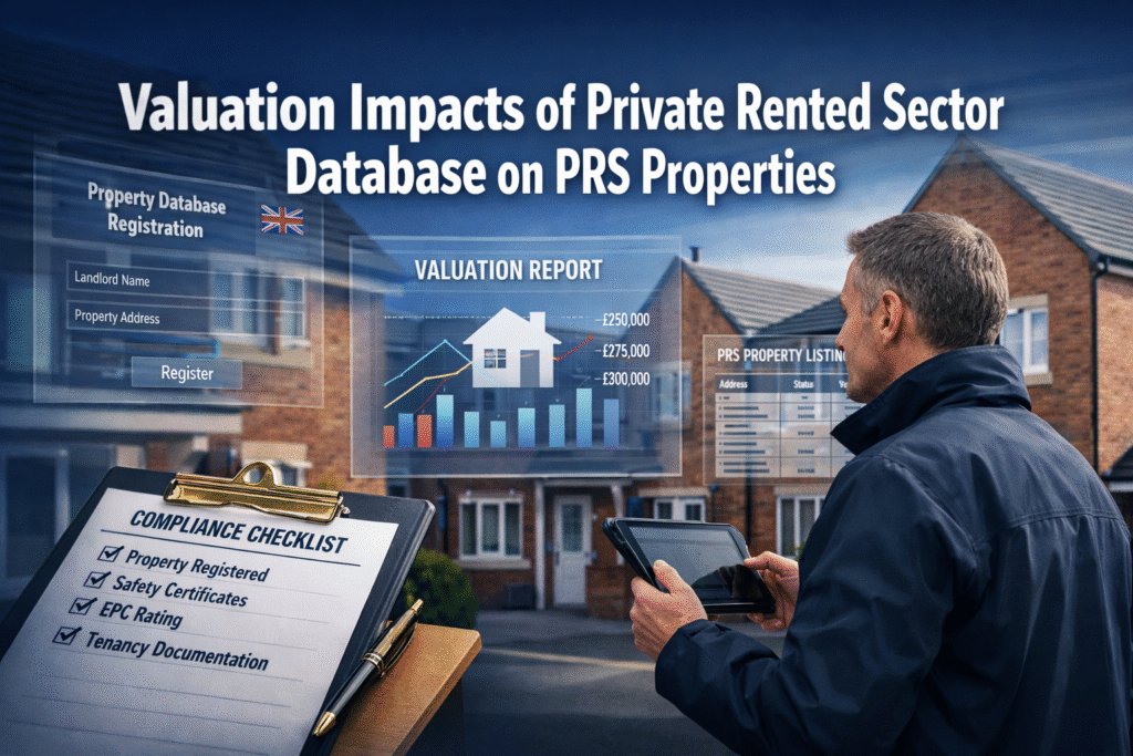 Valuation Impacts of Private Rented Sector Database on PRS Properties: Surveyor Adjustments Post-Renters’ Rights Act 2026 Registration