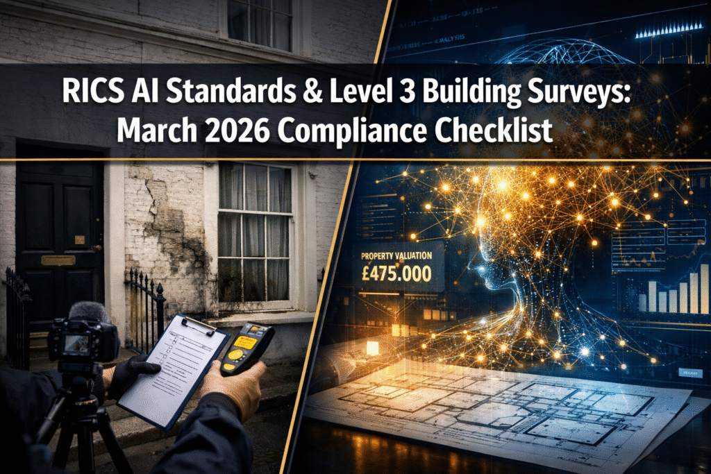 Valuation Impacts of RICS AI Standards on Level 3 Building Surveys: March 2026 Compliance Checklist