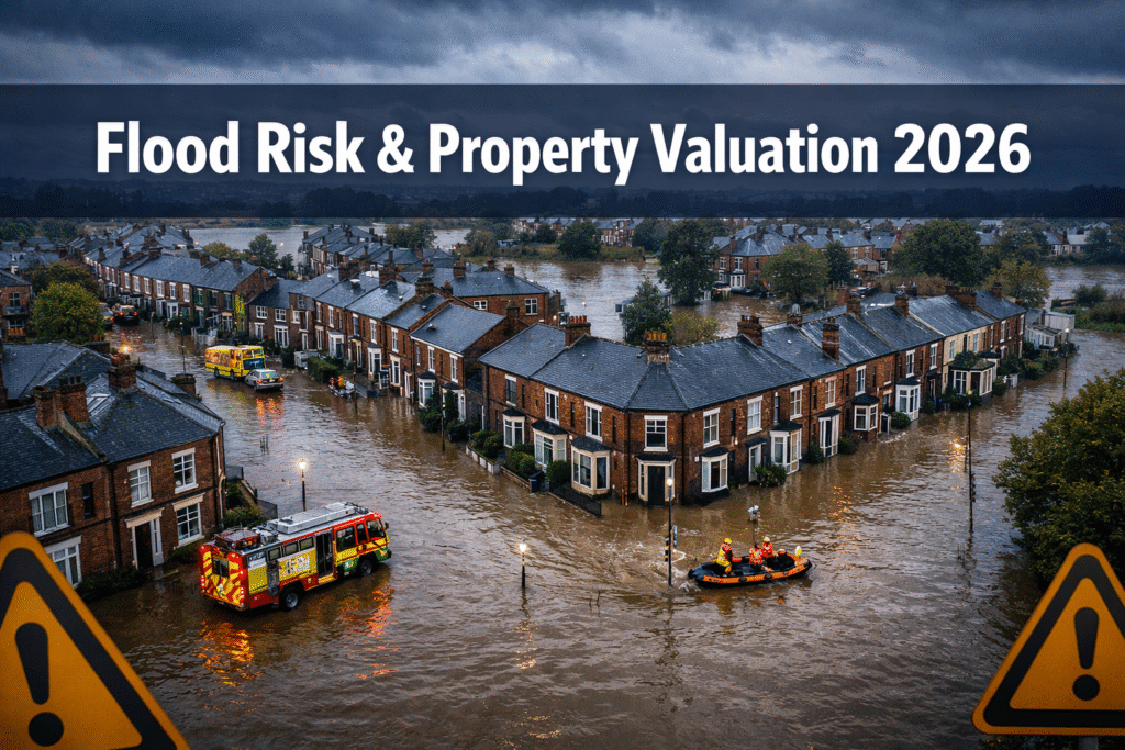 Valuation Impacts of Spring 2026 Flood Events: Integrating EA Flood Maps into Level 3 Building Surveys