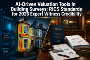 AI-Driven Valuation Tools in Building Surveys: RICS Standards for 2026 Expert Witness Credibility