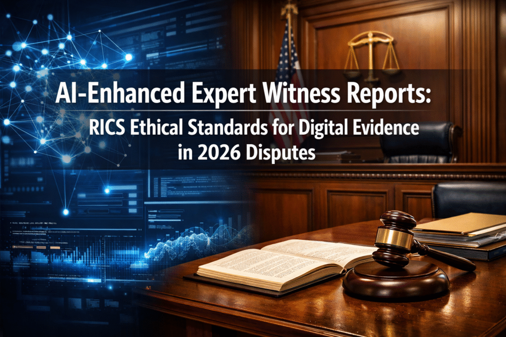 AI-Enhanced Expert Witness Reports: RICS Ethical Standards for Digital Evidence in 2026 Disputes