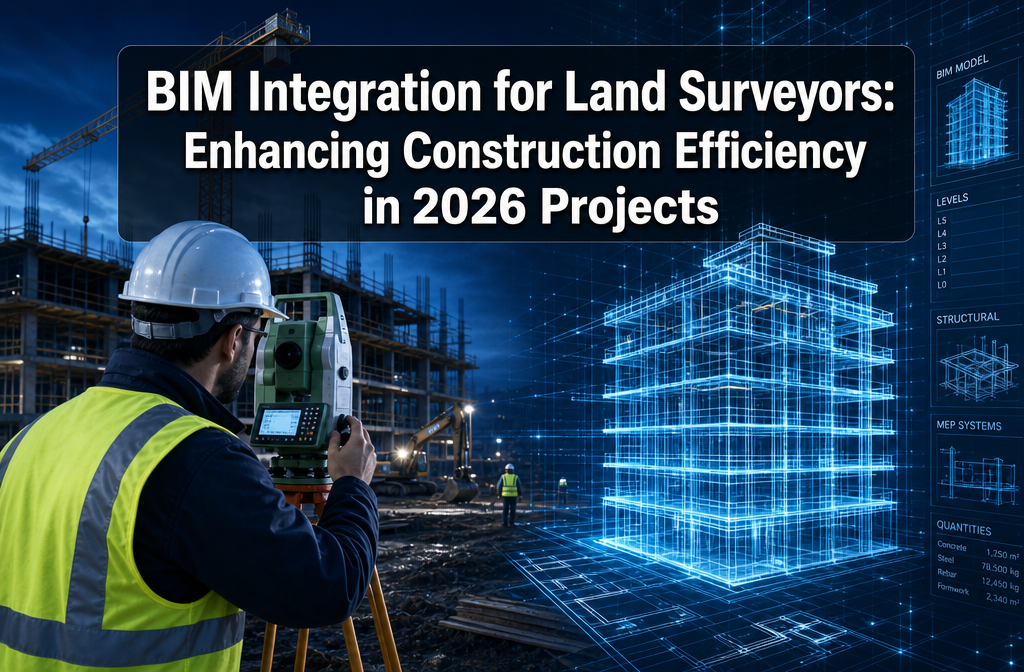 BIM Integration for Land Surveyors: Enhancing Construction Efficiency in 2026 Projects