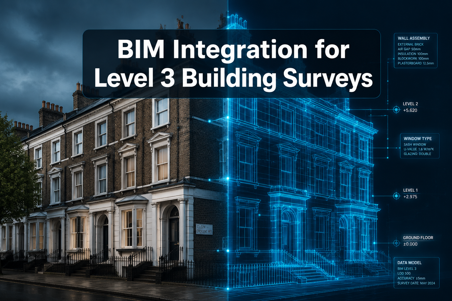 BIM Integration for Level 3 Building Surveys: 3D Modelling Protocols for Valuation and Party Wall Assessments
