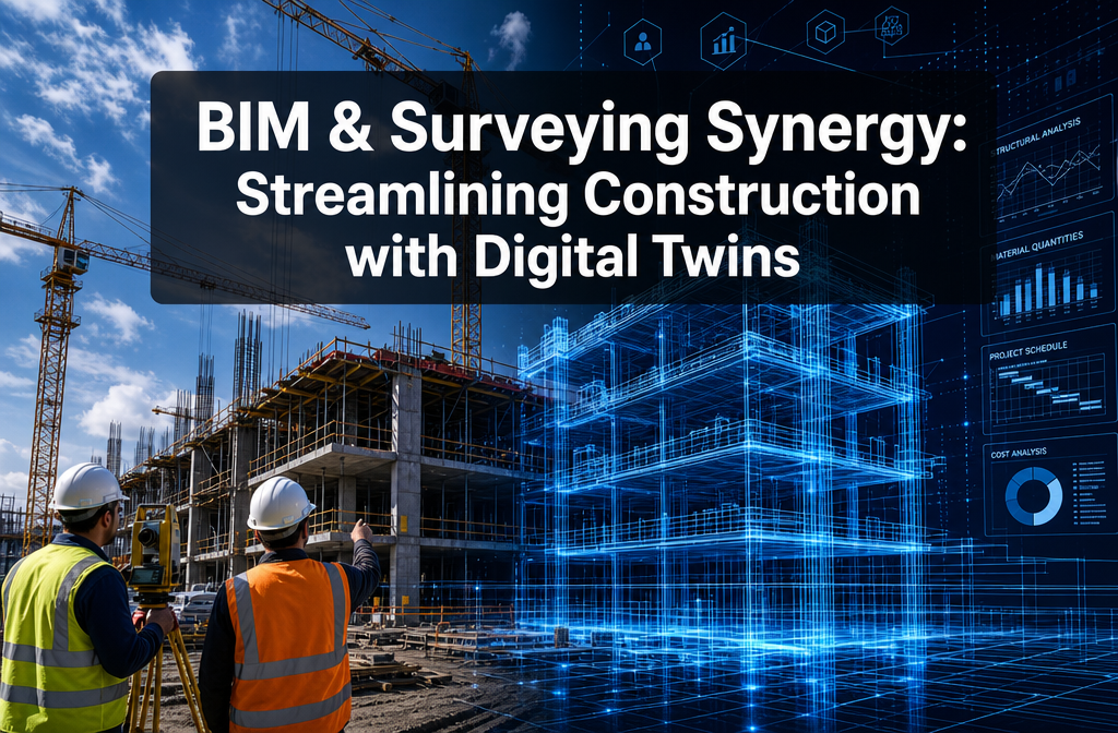 BIM and Surveying Synergy: Streamlining Construction Projects with Digital Twins