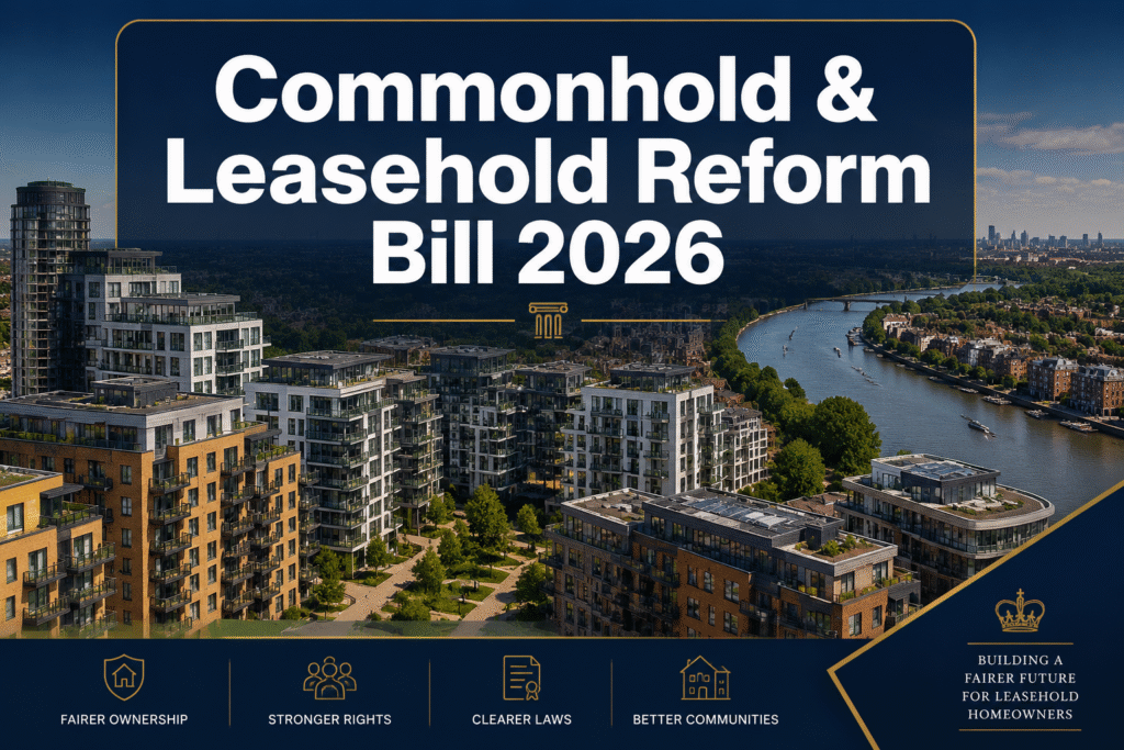 Commonhold and Leasehold Reform Bill 2026: Implications for Flat Owners and Surveyors