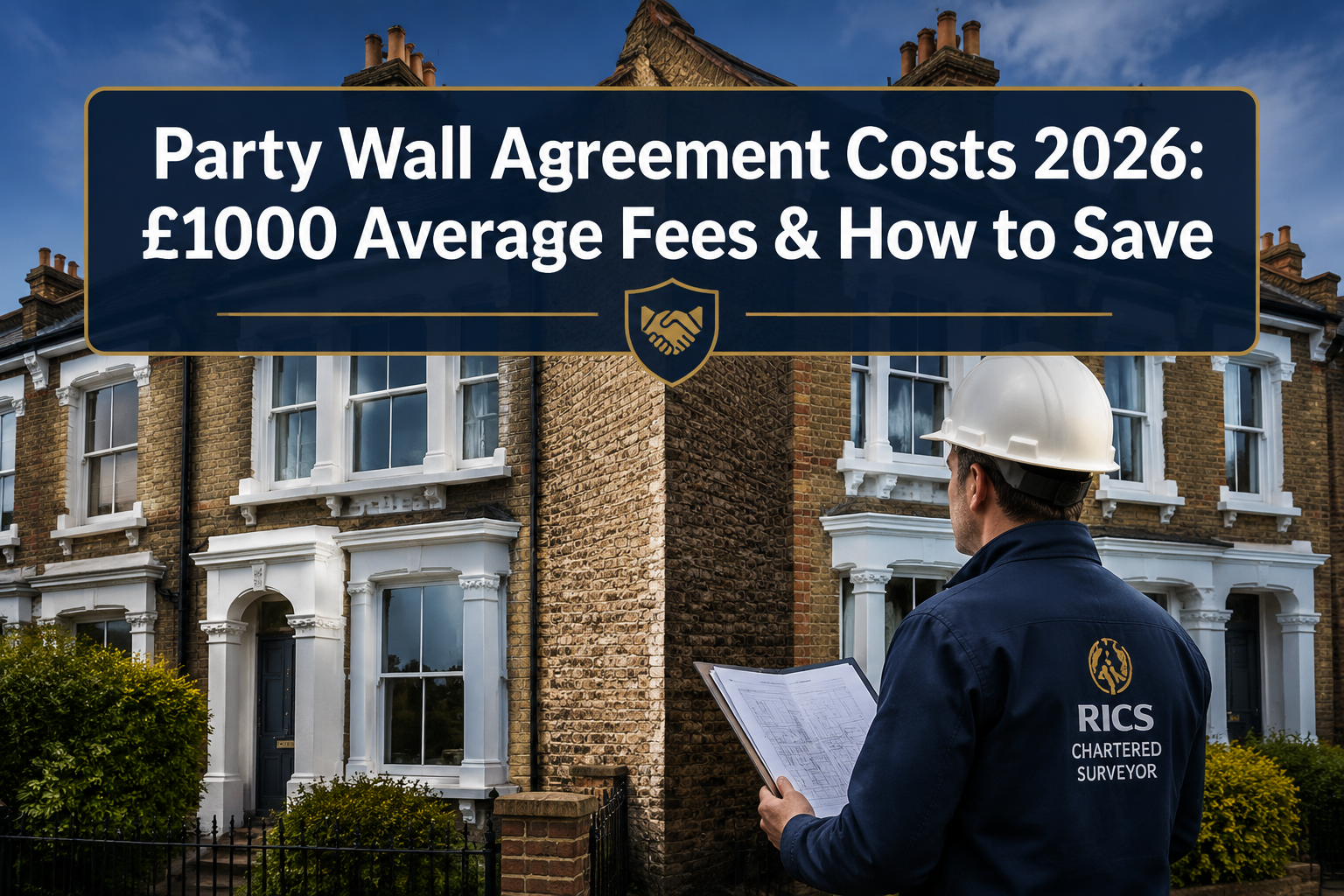 Cost Breakdown of Party Wall Agreements in 2026: £1000 Average Fees, Hourly Rates, and Ways to Minimise Surveyor Expenses