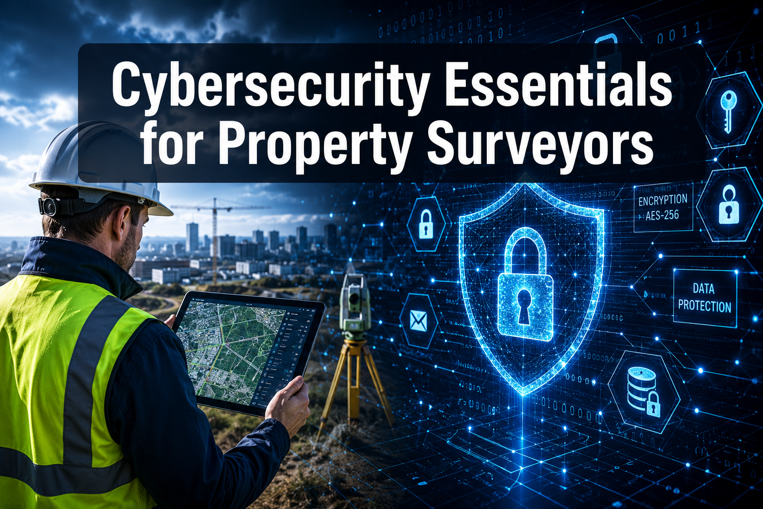 Cybersecurity Essentials for Property Surveyors Handling Sensitive Geospatial Data