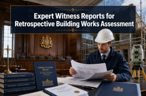 Expert Witness Reports for Retrospective Building Works Assessment: RICS Standards and Dispute Resolution