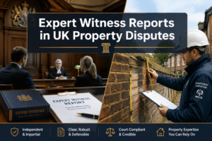 Expert Witness Reports in UK Property Disputes: What Makes a Surveyor’s Evidence Court-Ready?