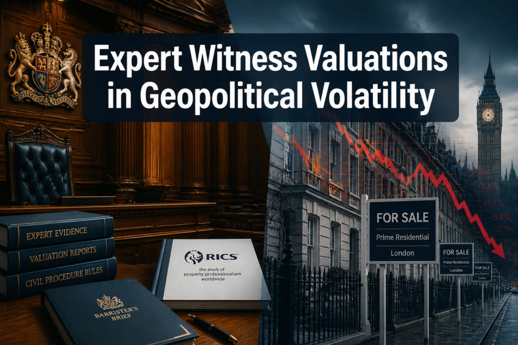 Expert Witness Valuations in Geopolitical Volatility: RICS Protocols for 2026 House Price Disputes Post-Middle East Escalations