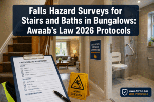 Falls Hazard Surveys for Stairs and Baths in Bungalows: Awaab’s Law 2026 Protocols Beyond Excess Temperature