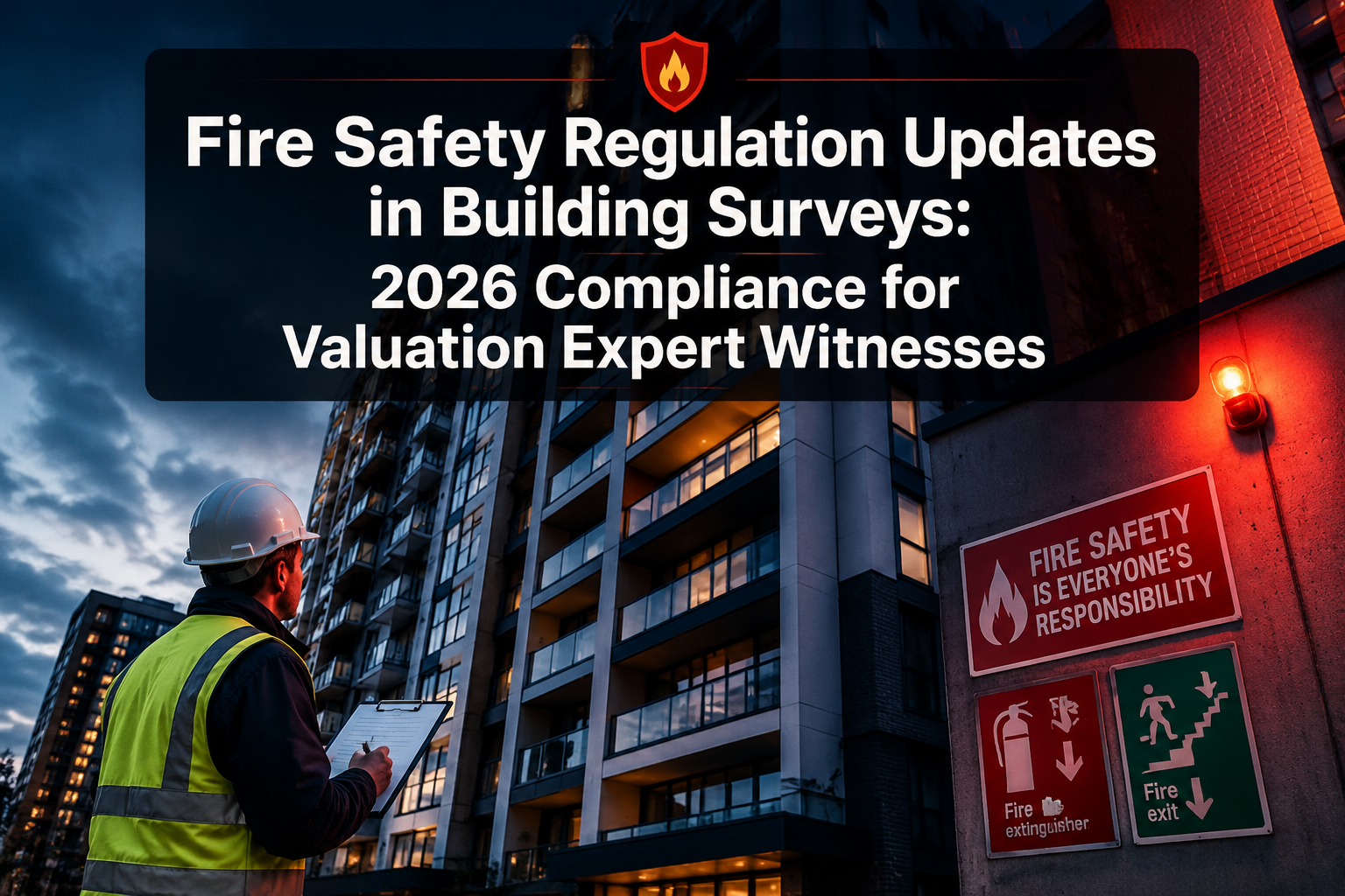 Fire Safety Regulation Updates in Building Surveys: 2026 Compliance for Valuation Expert Witnesses