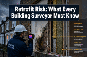How Building Surveyors Should Assess Retrofit Risk: Insulation, Condensation, Ventilation, and Hidden Defects After Energy Upgrades