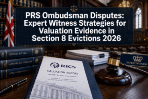 PRS Ombudsman Disputes: Expert Witness Strategies for Valuation Evidence in Section 8 Evictions 2026