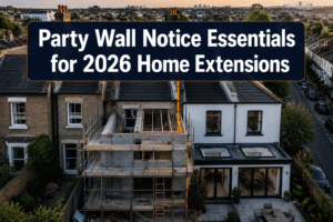 Party Wall Notice Essentials for 2026 Home Extensions: Free Templates, Timelines, and Neighbour Consent Strategies