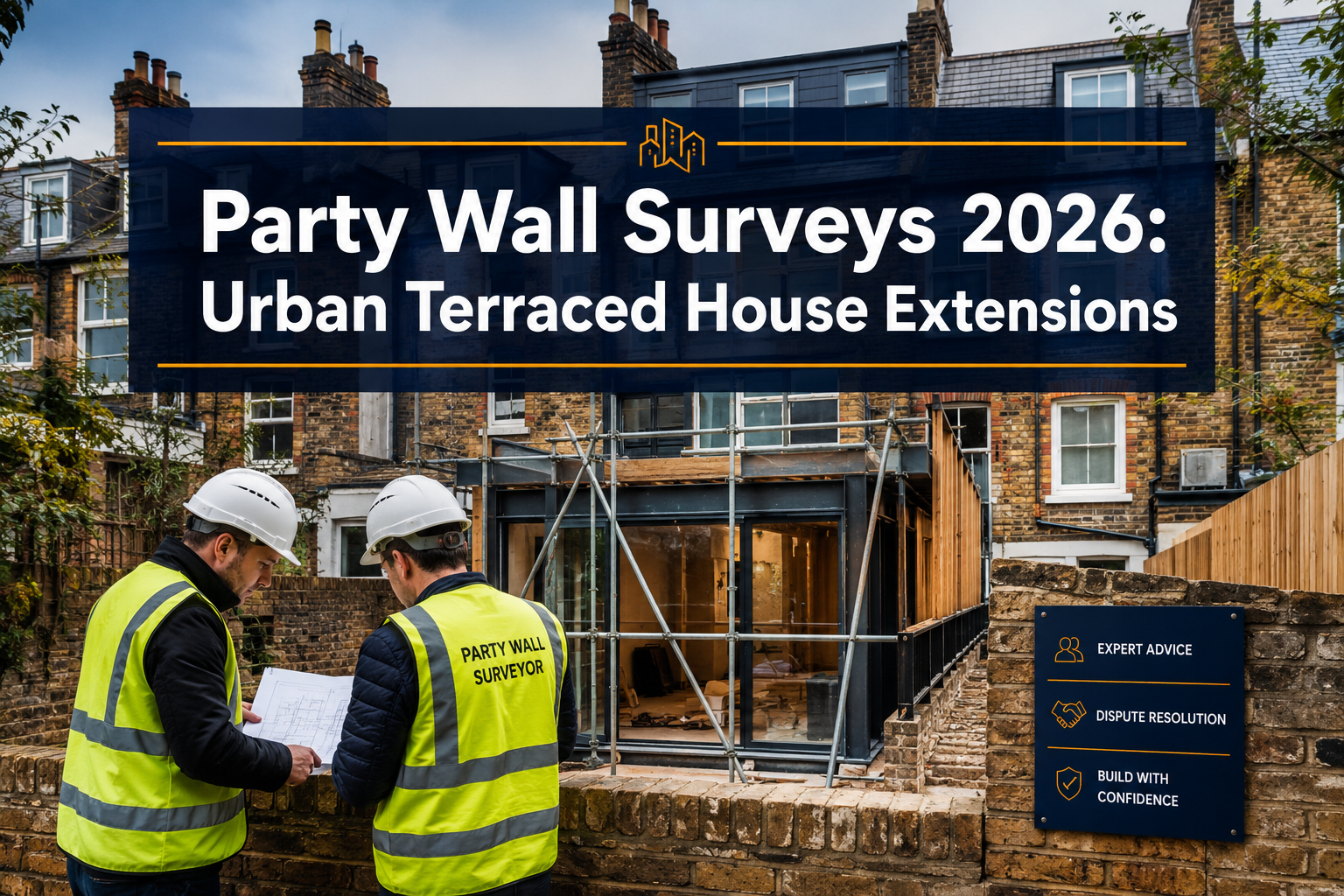 Party Wall Surveys for 2026 Urban Terraced House Extensions: Notice Timelines and Neighbour Safeguards